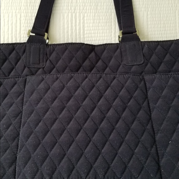 Navy Vera Bradley Tote - Picture 2 of 6
